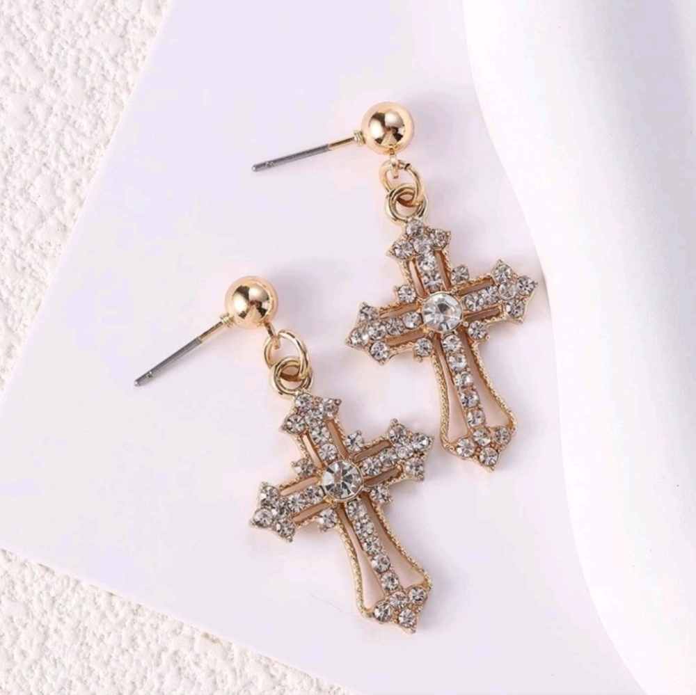 Gorgeous Cross Earrings